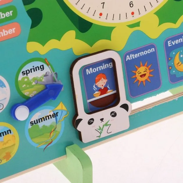 Calendrier grenouille en bois – Image 3