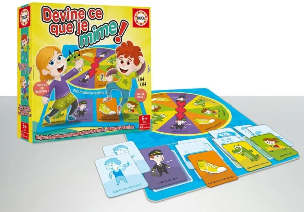 Jeu d'imitation "Devine ce que je mime"