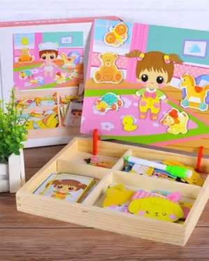 Jeu magnétique Habiller Bébé Montessori Maroc