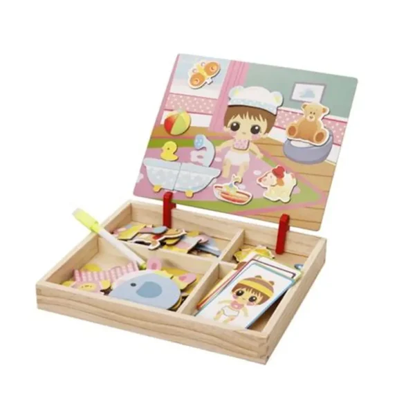 Jeu magnétique Habiller Bébé Montessori Maroc