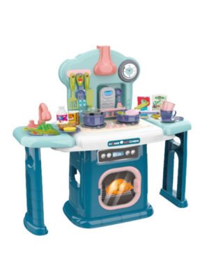 Cuisine Home Kitchen enfant avec eau qui coule – Jouet éducatif Maroc
