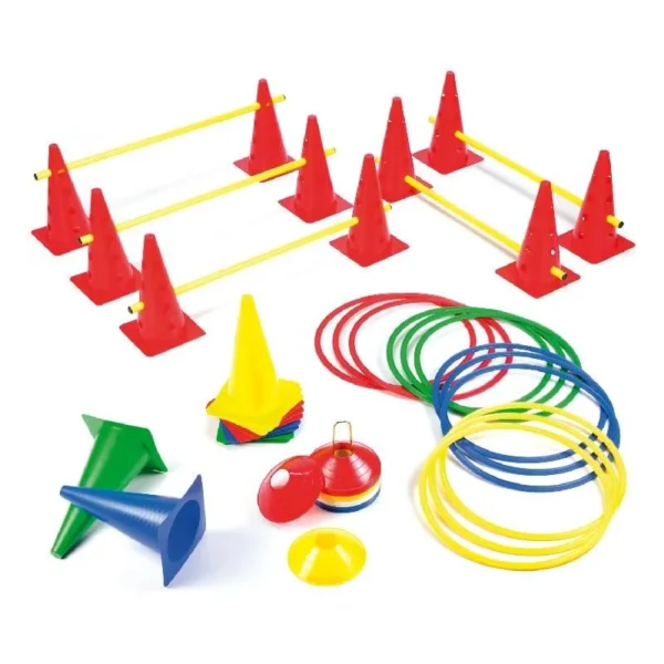 Kit de psychomotricité Medium – Parcours motricité pour enfants, stimule motricité globale, équilibre et coordination, disponible au Maroc