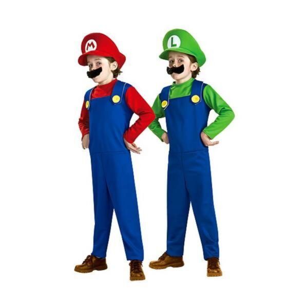 Déguisement Luigi Mario pour enfants – Costume disponible au Maroc