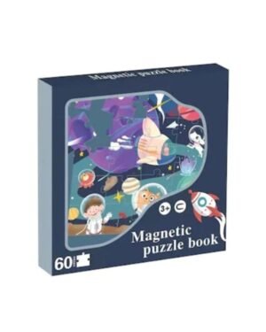 Puzzle magnétique enfant – monde spatial avec planètes et astronaute