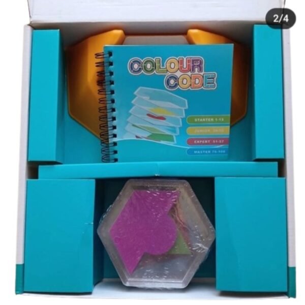 Puzzle éducatif à code couleur pour enfants – jeu de tri, d’association et de logique pour le développement cognitif