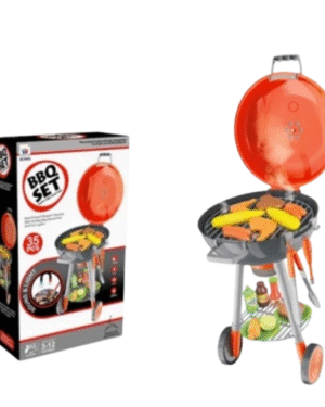 Jeu de barbecue pour enfants avec accessoires de grillade – jouet d’imitation pour développer l’imagination