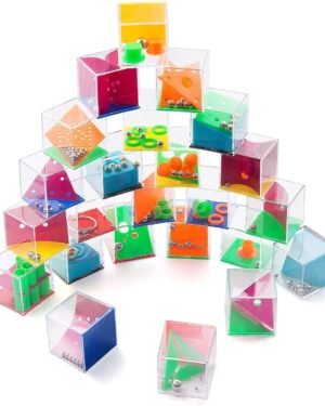 Coffret Bedwina de 24 mini-cubes casse-tête éducatifs pour enfants, adolescents et adultes, jeu 3D ludique et anti-stress, disponible au Maroc