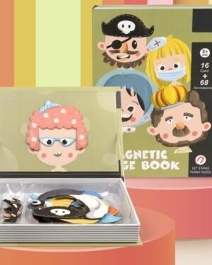 Puzzle magnétique éducatif Aolso de dressing pour enfants