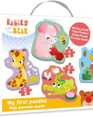 Puzzle Baby Classic animaux de la Terre pour enfants dès 2 ans – grandes pièces