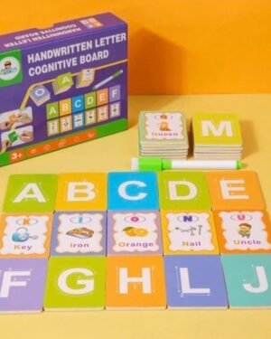 Tableau puzzle alphabet effaçable pour enfants – apprentissage des lettres et motricité fine