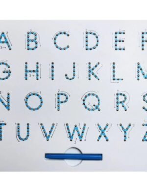 Tableau d’écriture magnétique alphabet A-Z pour enfants dès 3 ans