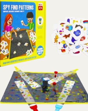 Jeu spy find patterns enfant mémoire observation Maroc