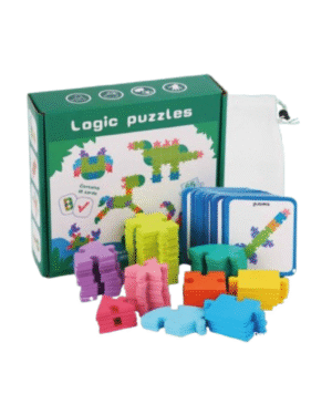 Puzzle en bois éducatif 65 pièces enfant Montessori